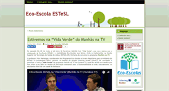Desktop Screenshot of ecoescolaestesl.com