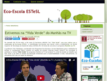 Tablet Screenshot of ecoescolaestesl.com